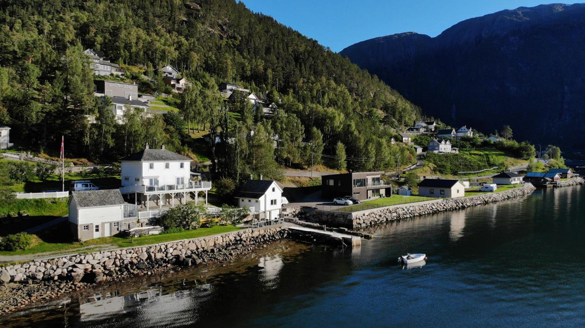 Fjordperlen Villa Eidfjord Bagian luar foto