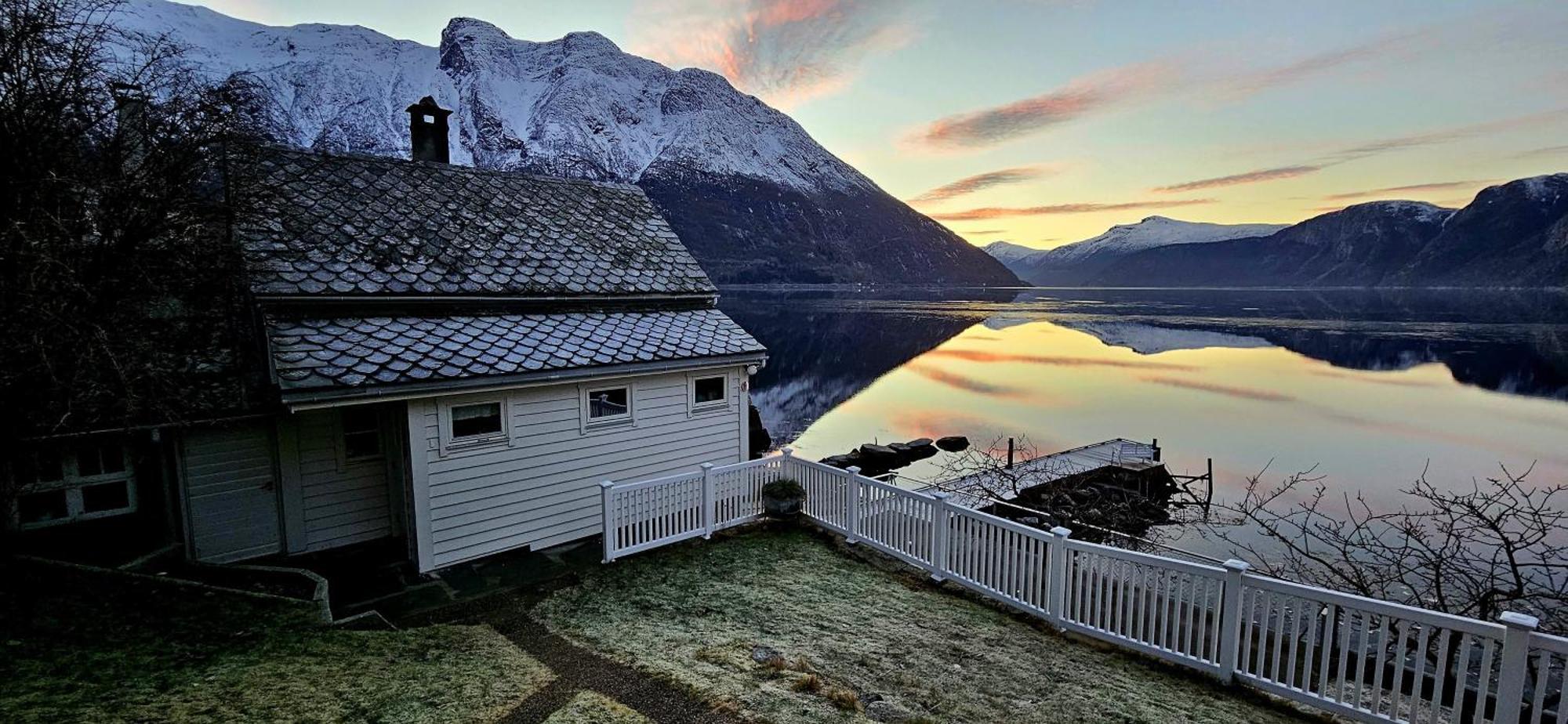 Fjordperlen Villa Eidfjord Bagian luar foto