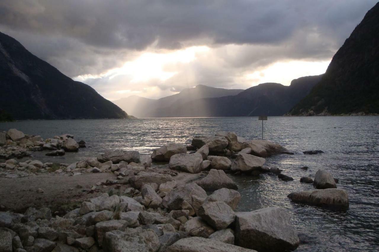 Fjordperlen Villa Eidfjord Bagian luar foto