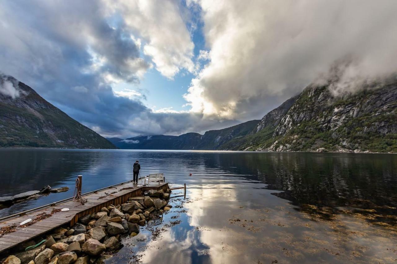 Fjordperlen Villa Eidfjord Bagian luar foto